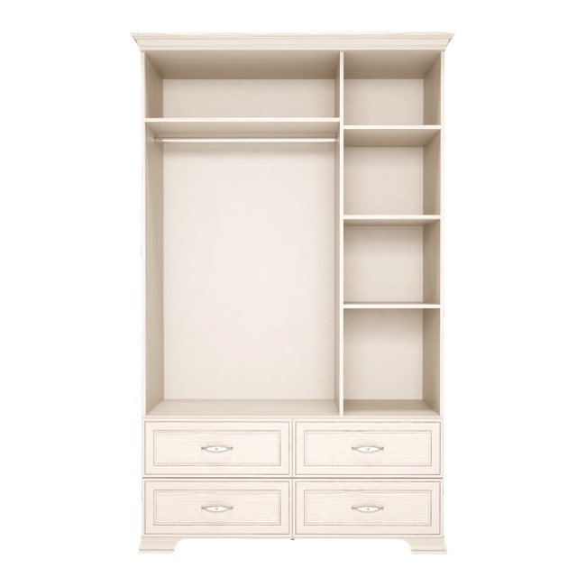 Шкаф для одежды 3-х дверный с ящиками Венеция 01