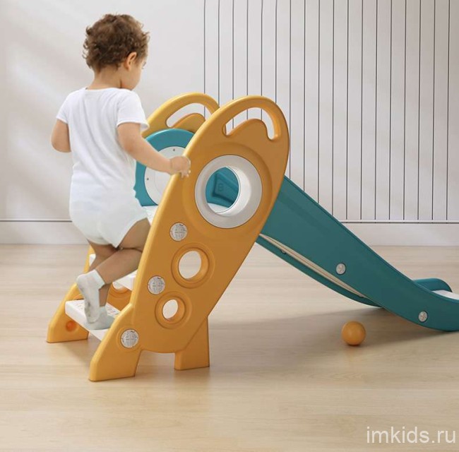 Горка "Ракета" PS-0213-G зелёный