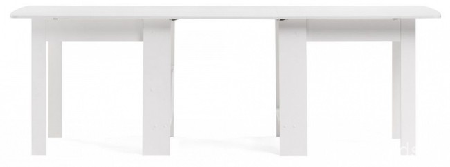Стол обеденный СтК7 (белый белый  866x342x785)