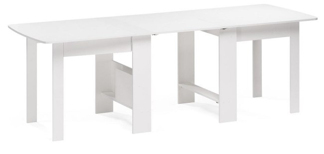 Стол обеденный СтК7 (белый белый  866x342x785)