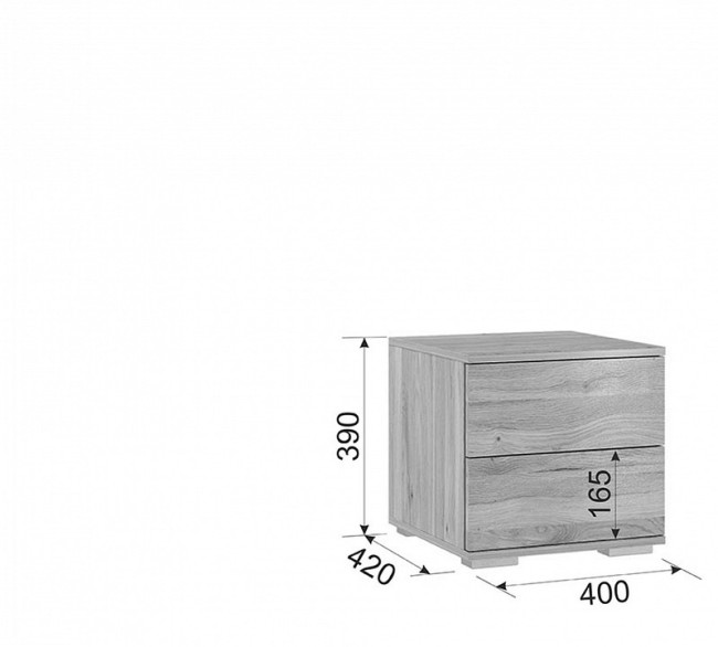 Гарнитур для спальни Лайк КС87 (дуб мария горчица, дуб мария медовый )