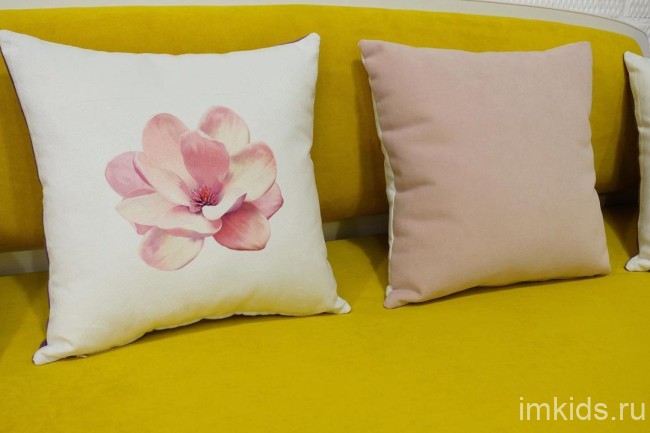 Детская кровать тахта "Тедди", цвет 628 солнечный