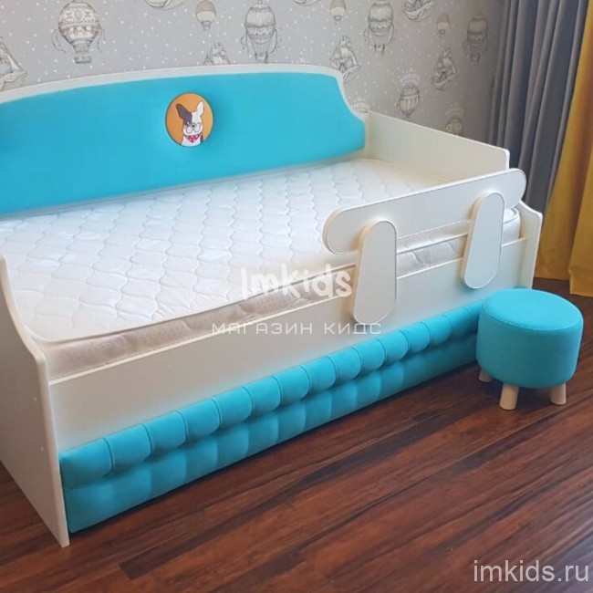 Детская кровать тахта "Тедди", цвет на выбор 