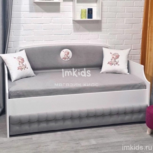 Детская кровать тахта "Тедди", цвет на выбор 