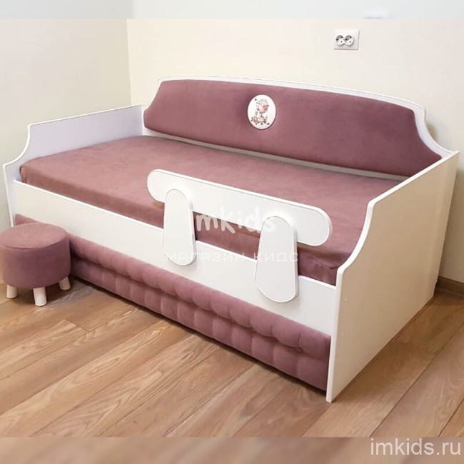 Детская кровать тахта "Тедди", цвет на выбор 