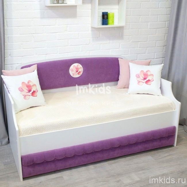 Детская кровать тахта "Тедди", цвет на выбор 