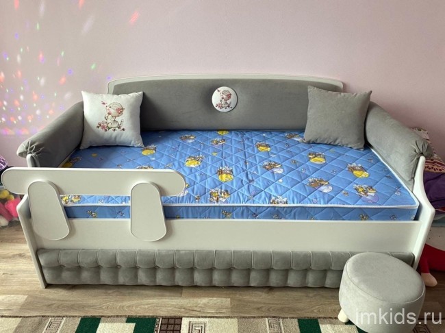Детская кровать тахта "Тедди", цвет на выбор 