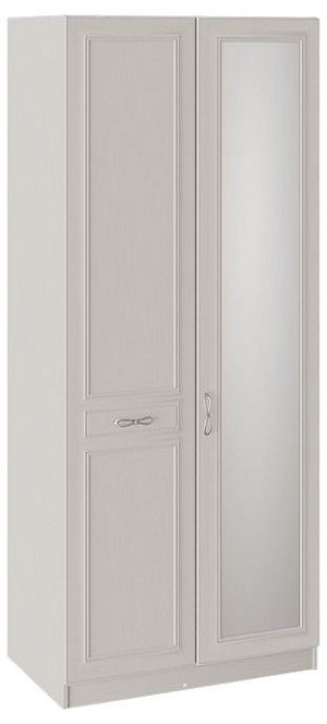 Шкаф платяной Сабрина СМ-307.07.221L (кашемир зеркальный, кашемир  897x457x2171)