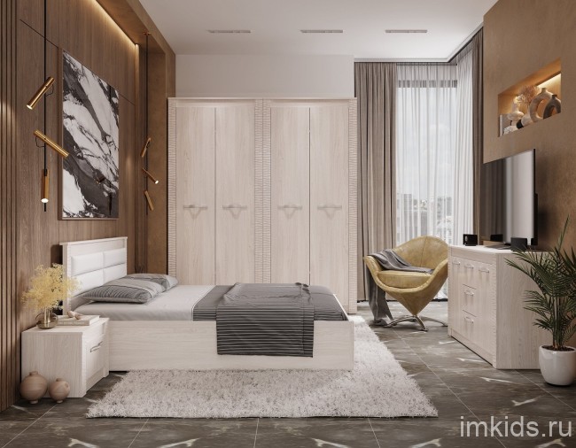 Тумба прикроватная закрытая Монако ТБ-26