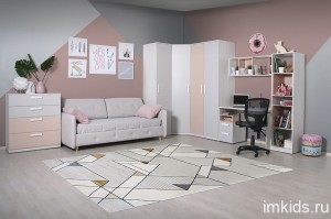 Детская комната "Румика пинк" комплект 1