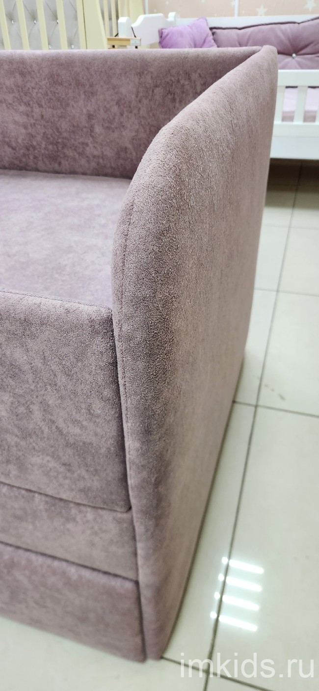 Кровать "Оптима", спальное место 160х80, ткань Джоя 633