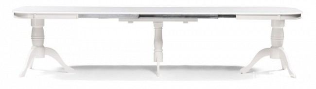 Стол обеденный Louvre (белый Butter White   1600, 2190x1060x760)