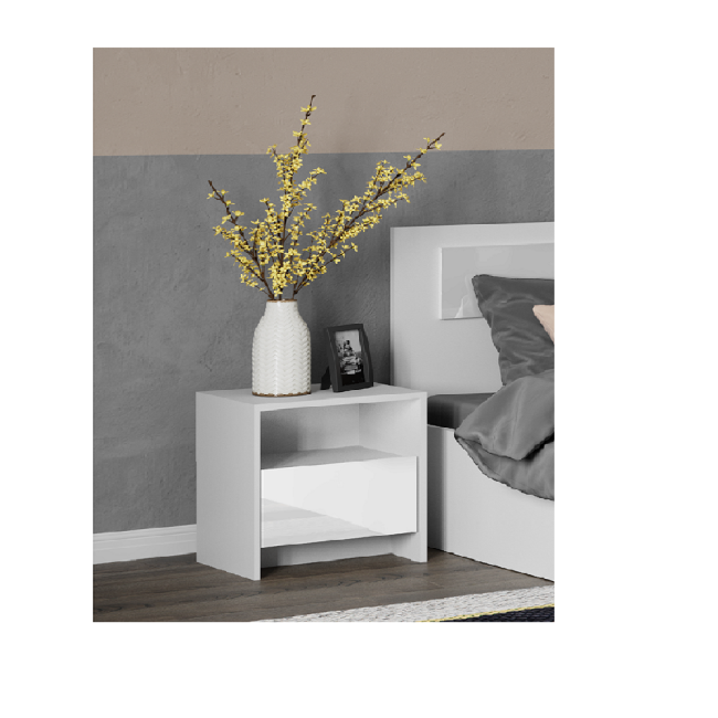 Кровать с настилом Соня 90х200, Белый