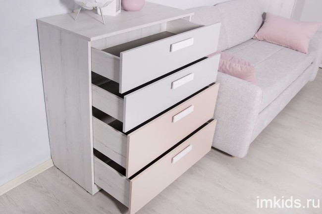 Готовая комната "Румика пинк" комплект 2