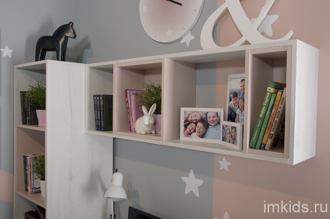 Готовая комната "Румика пинк" комплект 2