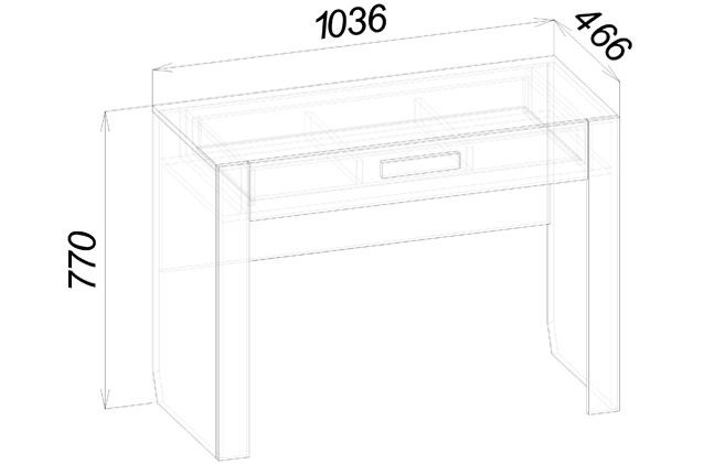 КЕМПТЕН Стол туалетный