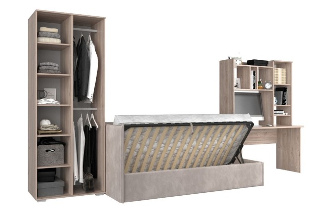 Гарнитур для детской Лайк К15 (дуб мария дуб мария, индиго капучино )