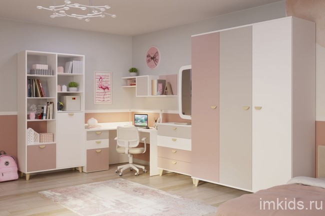 АМЕЛИ Шкаф 3-х дверный под к гладильную доску Ш3.G