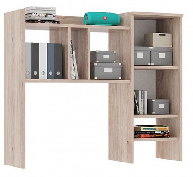 Надстройка Зоо (дуб мария белый с цветным рисунком  1193x290x1007)