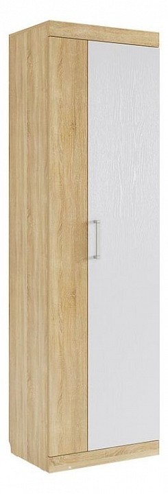 Стенка для гостиной Макси К1 (дуб сомона белое дерево, дуб сонома, неокрашенный  2450x470x2020)