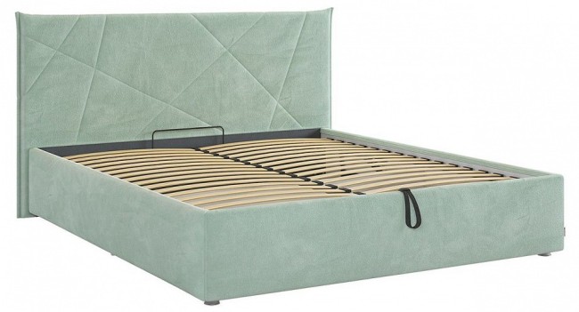 Кровать двуспальная Квест (  мята 2140x1890x1050)
