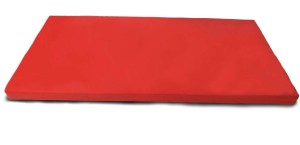 Мат № 9 (100 х 150 х 10) "KMSsport" красно/жёлтый