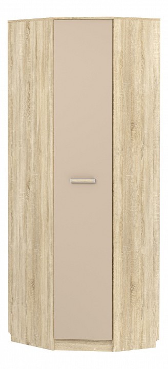 Шкаф платяной Акварель НМ 013.04-02 М (дуб сонома капучино  852x692x2256)