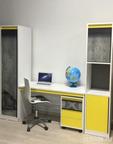 "Колледж" шкаф-пенал 2-х дверный П1