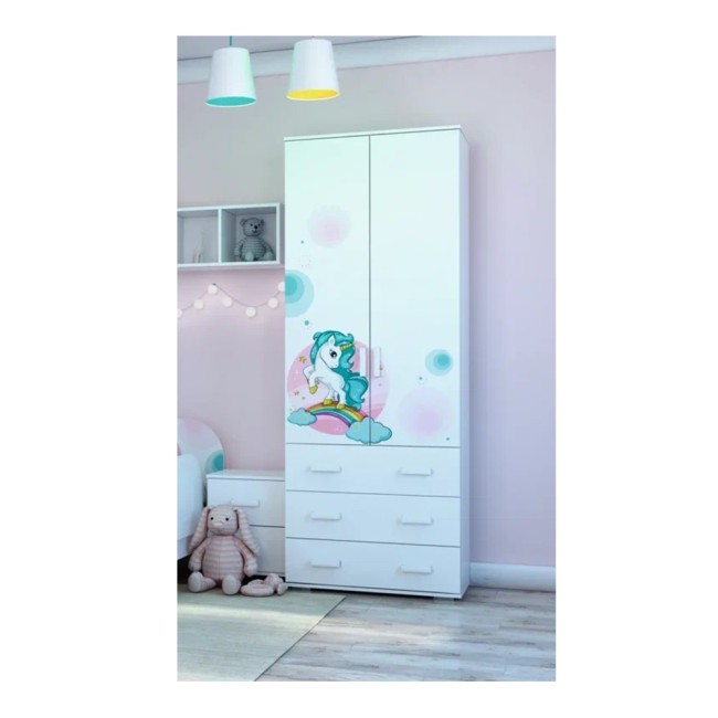 Шкаф для одежды 2-х створчатый Тойс Little Pony