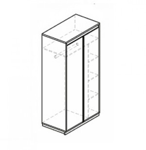  "Колледж" шкаф 2-х створчатый Ш1