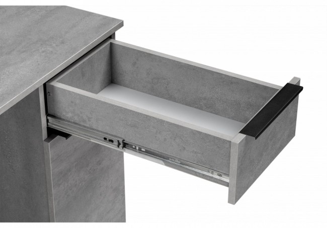 Стол письменный Бэтти (бетон, черный бетон  1160x600x750)