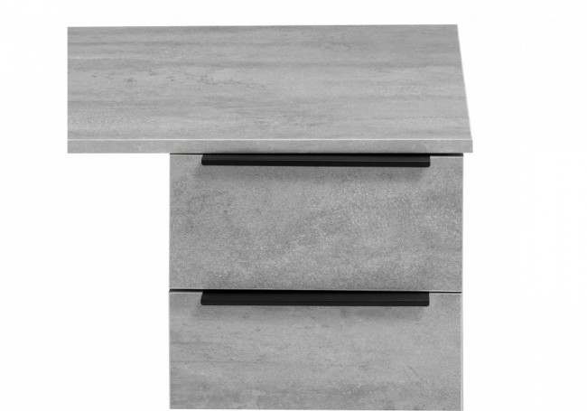 Стол письменный Бэтти (бетон, черный бетон  1160x600x750)