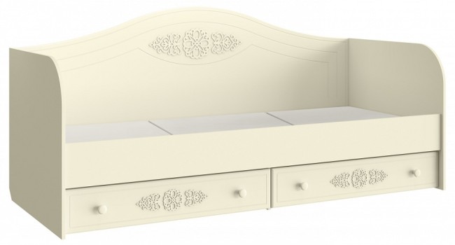 Кровать Ассоль плюс АС-10 (ваниль ваниль  2038х855х950)