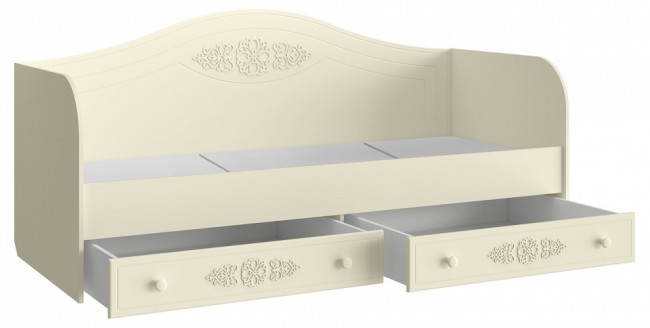 Кровать Ассоль плюс АС-10 (ваниль ваниль  2038х855х950)