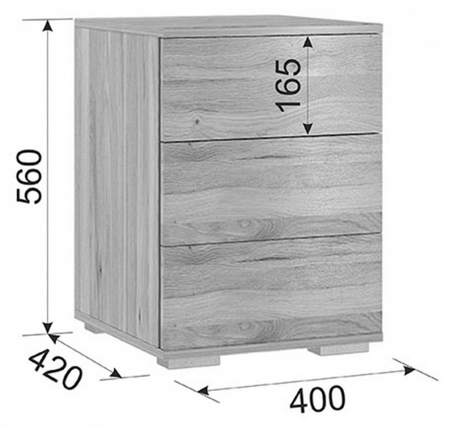 Набор для детской Лайк КД10 (дуб мария галька, дуб мария галька )