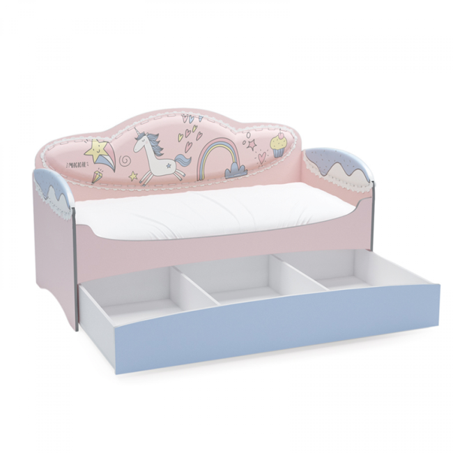 Диван-кровать "MIA" единорог