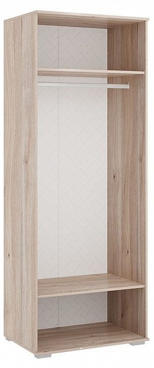 Шкаф платяной Зоо (дуб мария белый с цветным рисунком  802x546x2100)