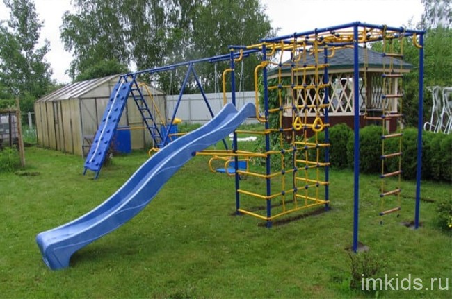 VERESK Уличный детский комплекс "Радуга Плюс" с 2мя качелями VERESK Уличный детский комплекс "Радуга Плюс" с 2мя качелями
