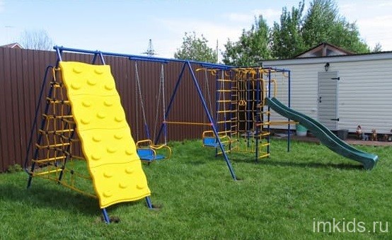 VERESK Уличный детский комплекс "Радуга Плюс" с 2мя качелями VERESK Уличный детский комплекс "Радуга Плюс" с 2мя качелями