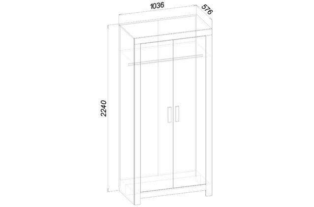 КЕМПТЕН Шкаф Ш2
