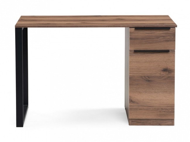 Стол письменный Бэтти (дуб делано темный, черный дуб делано темный  1160x600x750)