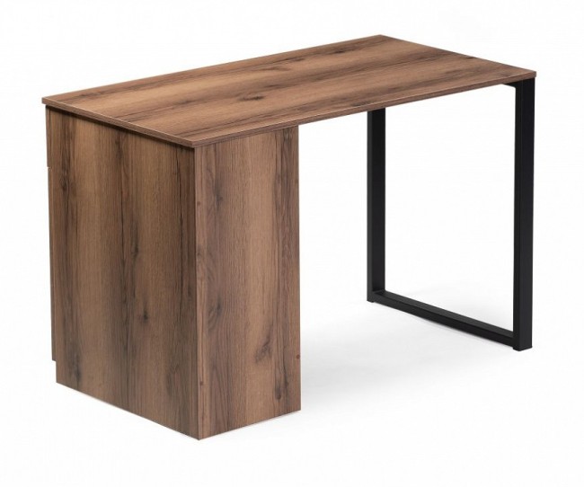 Стол письменный Бэтти (дуб делано темный, черный дуб делано темный  1160x600x750)