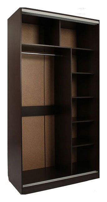 Шкаф-купе Рио 2-600 (венге крем  1200х604х2305)