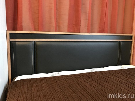 Кровать с ортопедическим основанием (металл) Nature 307 Люкс 160х200, крафт