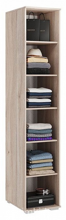 Шкаф платяной Зоо (дуб мария белый с цветным рисунком  402x546x2100)