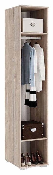 Шкаф платяной Зоо (дуб мария белый с цветным рисунком  402x546x2100)