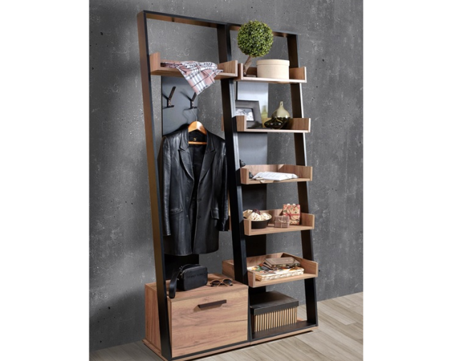 Стеллаж Nature 95, дуб табачный