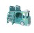 Горка + игровая зона "Автомобиль" PS-049-М ментол