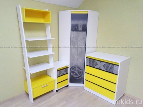 "Колледж" шкаф угловой Ш3