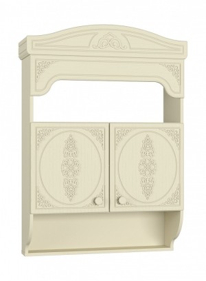 Тумба навесная Ассоль плюс АС-14 (ваниль ваниль  832х276х1163)